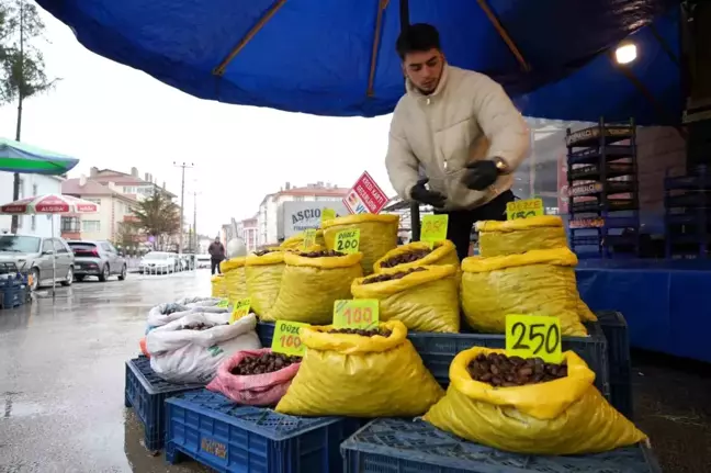 Bolu'da Kestane Fiyatları Yükseldi, İlgi Azaldı