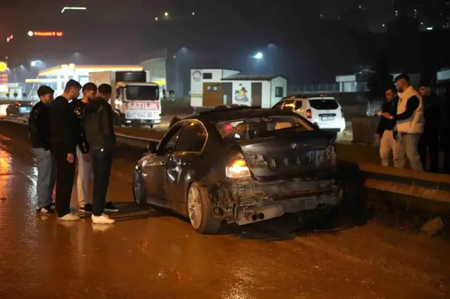 Kırıkkale'de Yağışlar Nedeniyle Trafik Kazası: 1 Yaralı