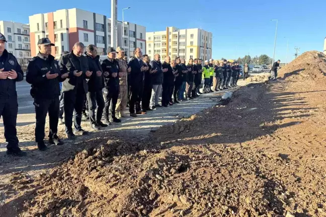 Gaziantep'te TOKİ tarafından cami inşa ediliyor