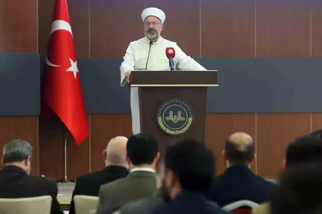 Diyanet İşleri Başkanı Erbaş: Eğitim, erdemli insan yetiştirmek için en hayırlı gayedir