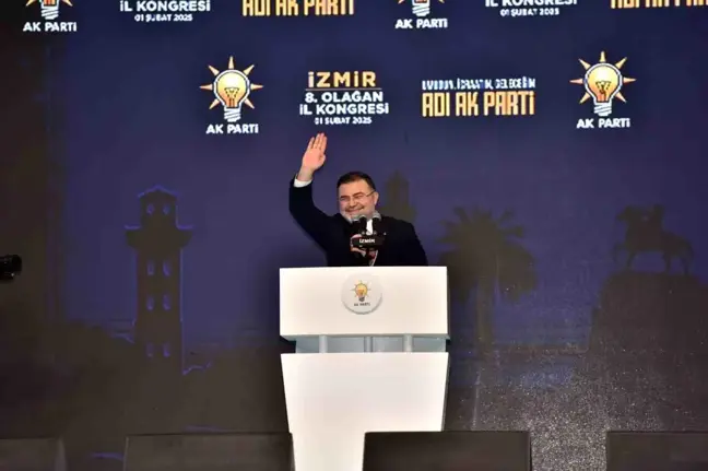 AK Parti İzmir 8'inci Olağan İl Kongresi Başladı