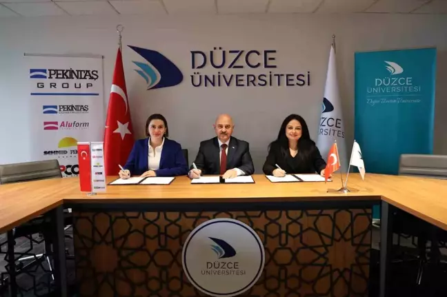 Düzce Üniversitesi'nden Sanayi ile İş Birliği Protokolü