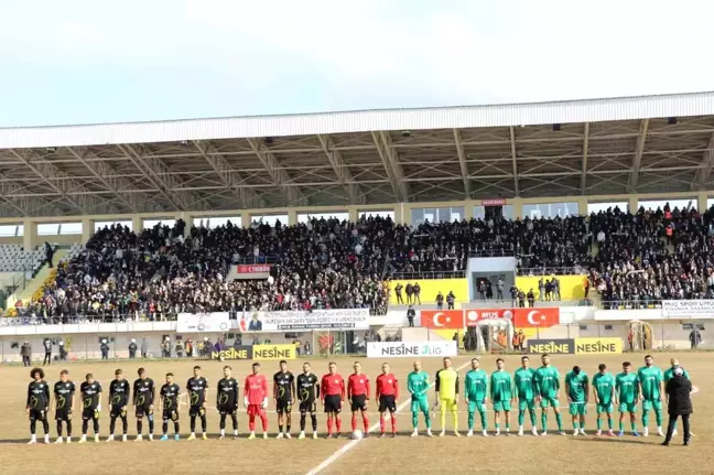 Muş Spor ve Bursaspor 1-1 Berabere Kaldı