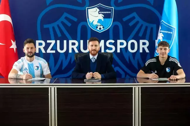 Erzurumspor FK, 4 Yeni Transferle Kadrosunu Güçlendirdi