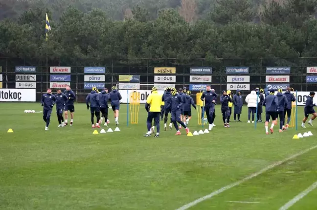 Fenerbahçe, Anderlecht Maçı Hazırlıklarını Tamamladı