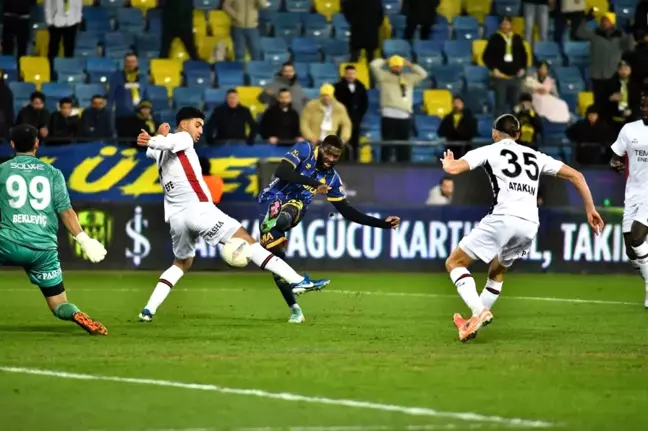 MKE Ankaragücü, Fatih Karagümrük'e 1-0 Mağlup Oldu