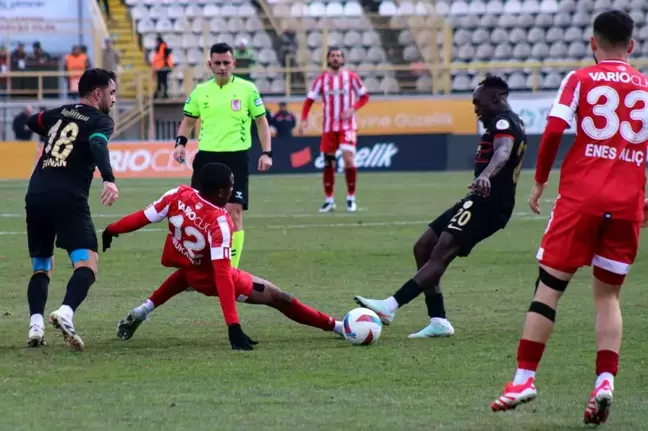 Boluspor ve Amed Sportif 0-0 Beraber Kaldı