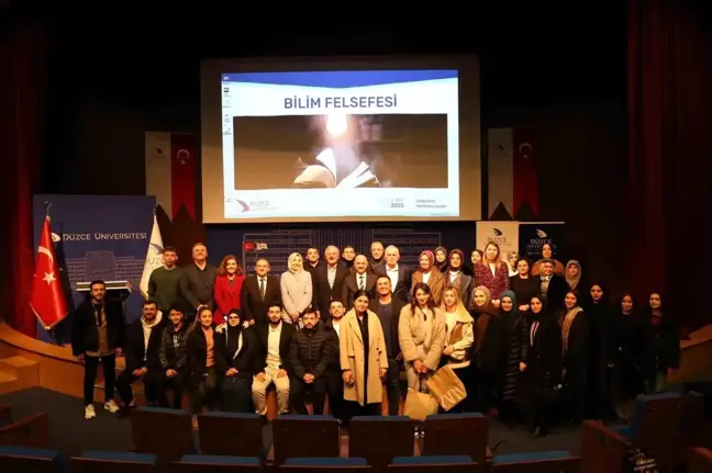 Düzce Üniversitesi'nde 'Bilim Felsefesi' Programı Düzenlendi