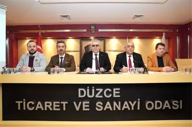 Düzce Ticaret ve Sanayi Odası'nın Olağan Meclis Toplantısı Gerçekleşti