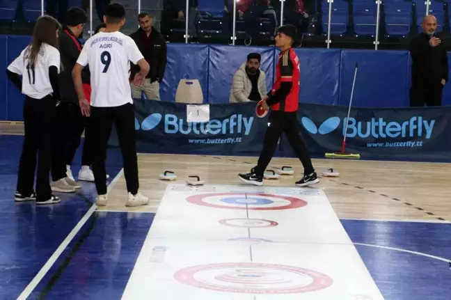 Diyarbakır'da Floor Curling Turnuvası Başladı