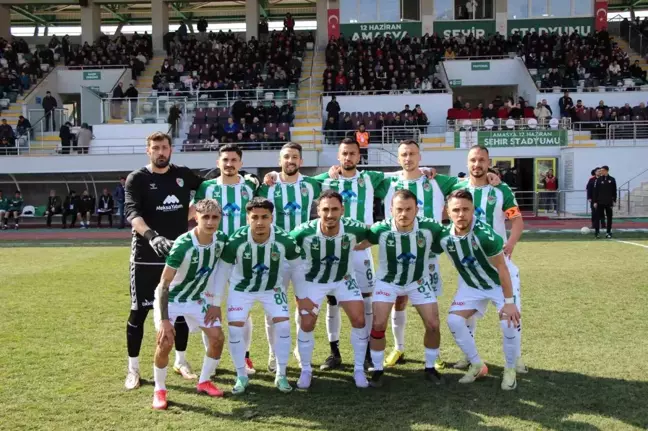 Amasyaspor, Beykoz İshaklı Spor'u 3-1 Mağlup Etti