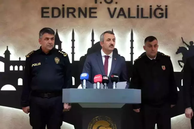 Edirne Sınırına 8,5 Kilometre Uzunluğunda Duvar Örülüyor