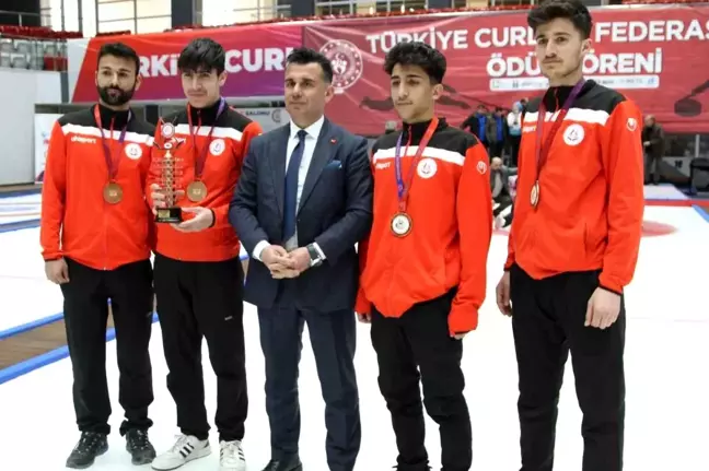 Erzurum Erkek Curling Takımı, Türkiye Üçüncüsü Oldu