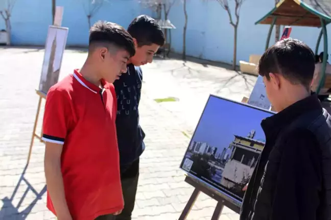 Siirt Gazi Anadolu Lisesi'nde Filistin İçin Sergi ve Söyleşi Düzenlendi