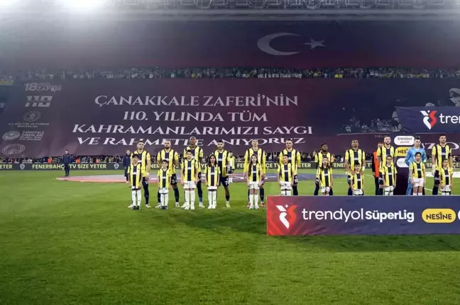 Fenerbahçe, Samsunspor'a Karşı 5 Değişiklikle Çıktı