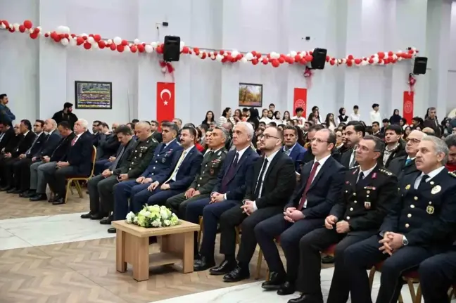 Muş'ta Çanakkale Zaferi ve şehitler anıldı