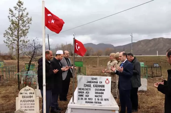 Şehit İsmail Karaman mezarı başında anıldı