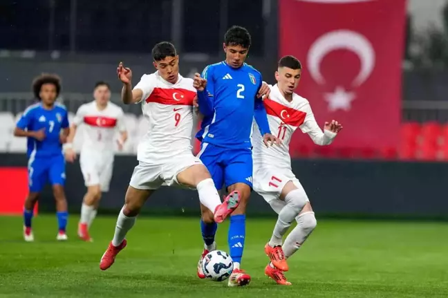 U20 Milli Takımı, İtalya'ya 3-0 Yenildi