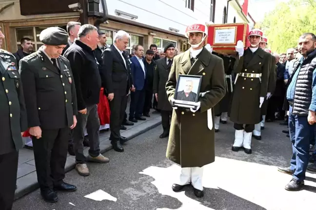 Kırıkkale'de Kıbrıs Gazisi Ali Kaplan Son Yolculuğuna Uğurlandı