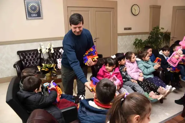Anaokulu Öğrencilerinden Polis Teşkilatına Ziyaret