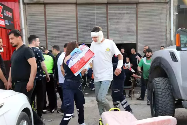 Denizli'de Gaz Kaçağı Parlama Yüzünden 8 Kişi Yaralandı
