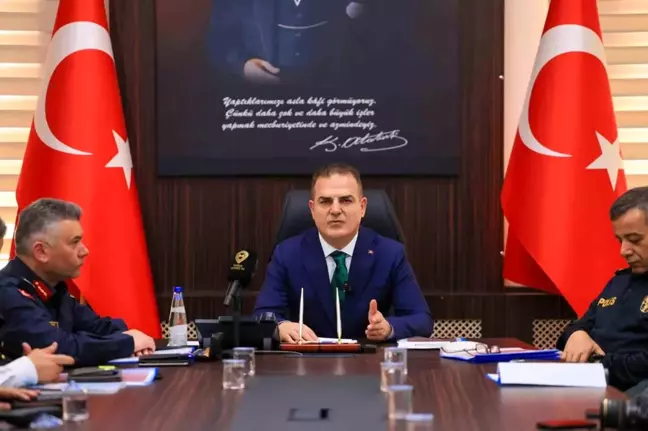 Muğla'da Huzur Güvenlik Toplantısı Gerçekleştirildi