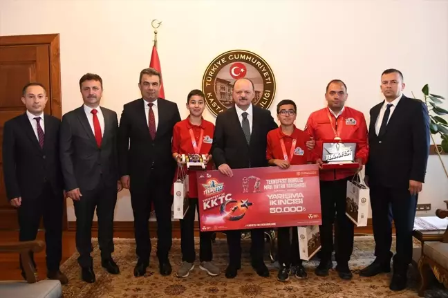 Kastamonu Valisi Dallı, TEKNOFEST İkincilerini Kabul Etti