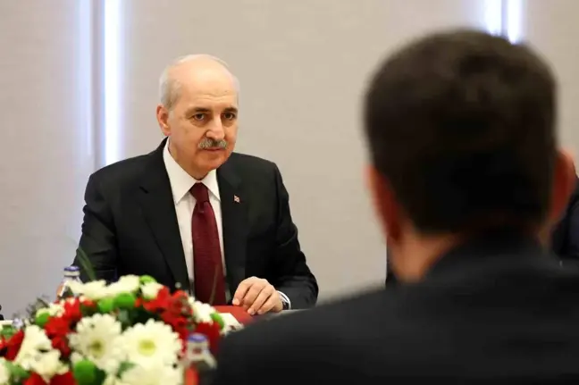 TBMM Başkanı Kurtulmuş, Filistin'i Destekleyen Parlamentolar Grubu Toplantısı'nda Ürdün ile Bir Araya Geldi
