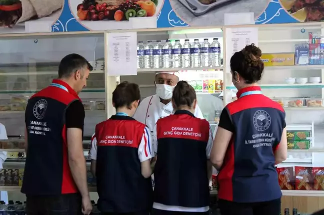 Çanakkale'de 'Genç Gıda Denetçisi' Projesi Uygulandı