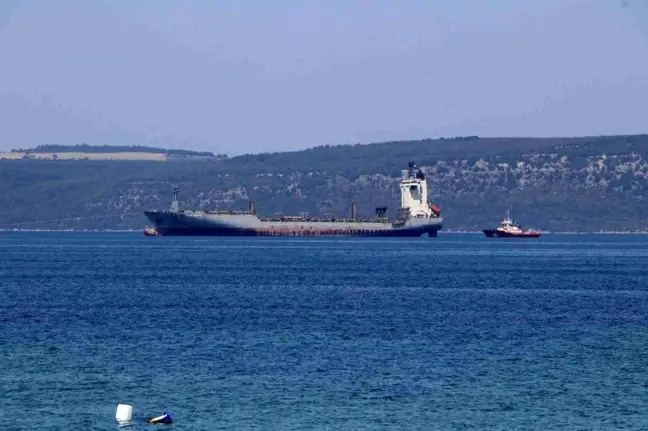 Çanakkale Boğazı'nda Makine Arızası: 'MSC Prosperity 2' Tankeri Demirletildi