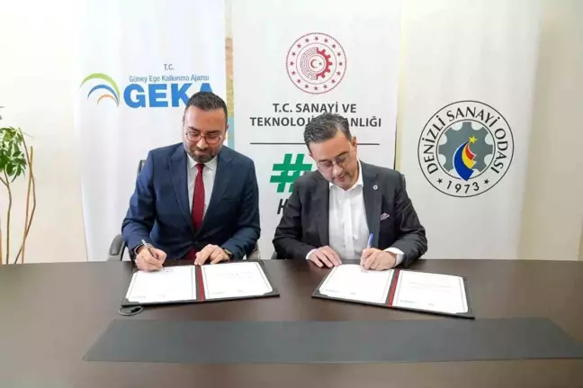 Denizli'de Yeni OSB'ler İçin İş Birliği Protokolü İmzalandı