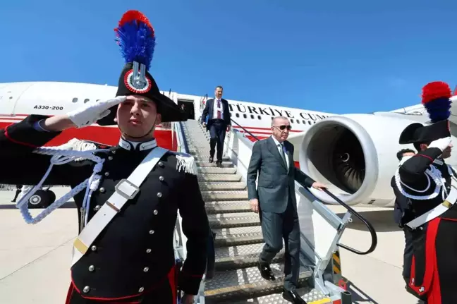 Cumhurbaşkanı Erdoğan, Roma'da