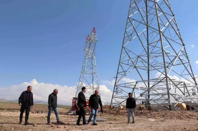 Diyadin Kaymakamı Mustafa Karali Trafo Merkezini Ziyaret Etti