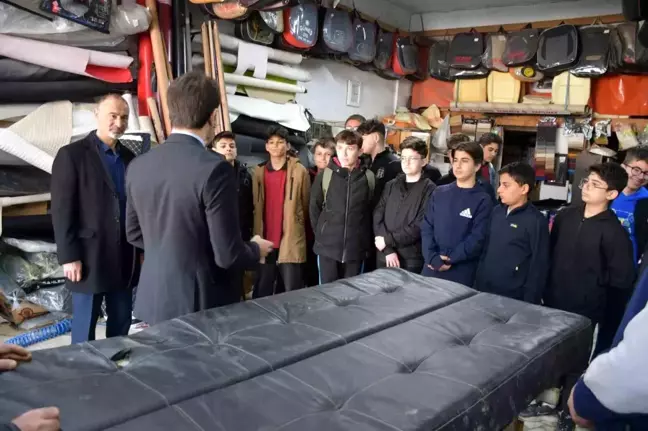 Öğrenciler Meslekleri Yerinde Tanıdı