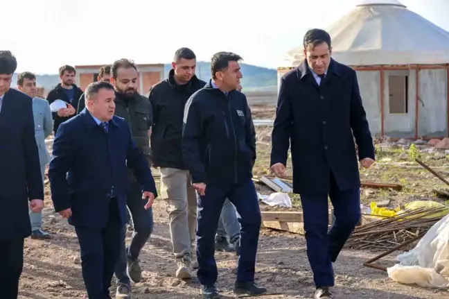 Bilecik’te Gençlik Kampı ve Tematik Park İnşaatında İnceleme