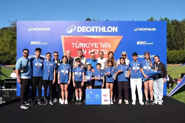 Türkiye'nin En Hızlı Çocukları Belirlendi