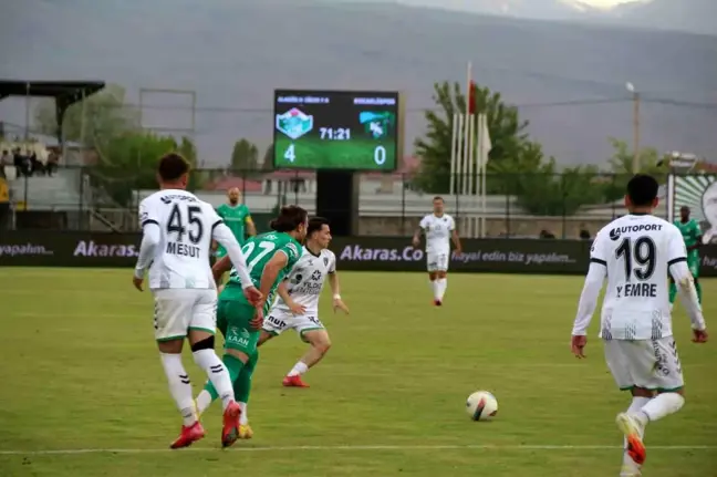 Iğdır FK, Kocaelispor'u 4-0 Yenerek Farklı Galip Geldi