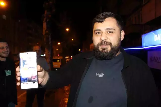 Amasya'da Yıldırım Düşmesi Canlı Yayında Yaşandı