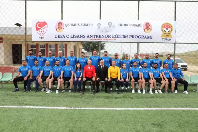 Mardin'de UEFA C Lisans Kursu Başladı