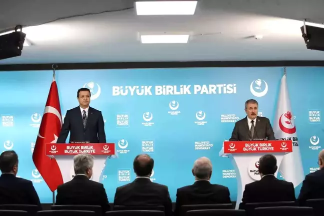BBP ve Saadet Partisi Liderlerinden Ortak Açıklama