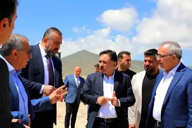 Kayseri Valisi Çiçek, İncesu OSB İltisak Hattı İnşaatını İnceledi