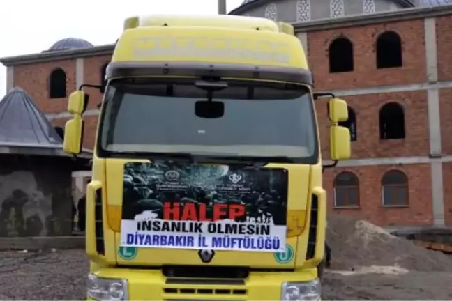 Diyarbakır'dan Halep'e 6 Tır'lık Yardım