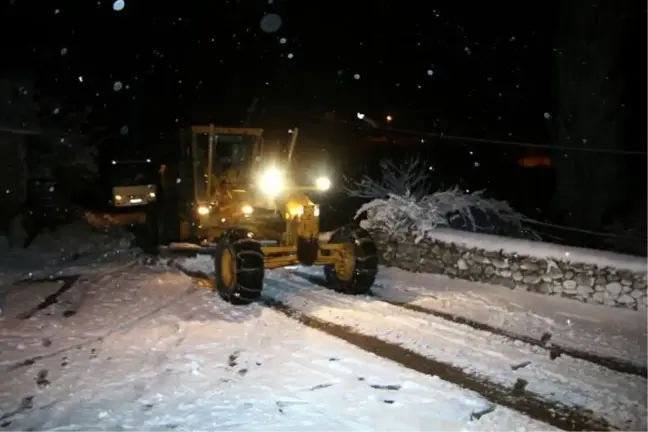 Bergama'da Eğitime Kar Engeli