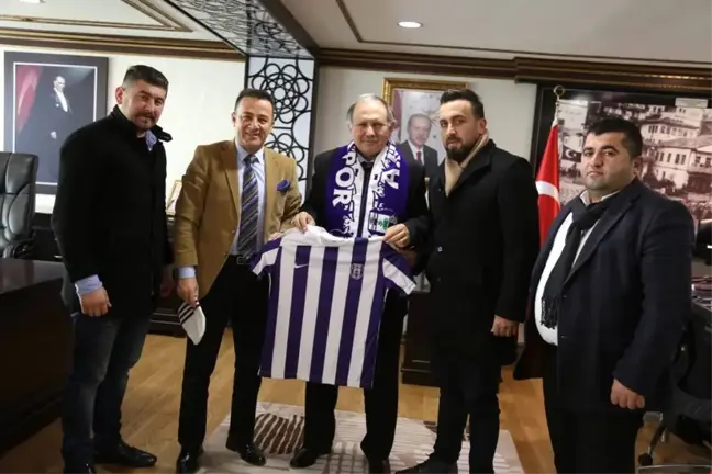 Artvin Hopaspor Yönetiminden Vali Doğanay'a Ziyaret