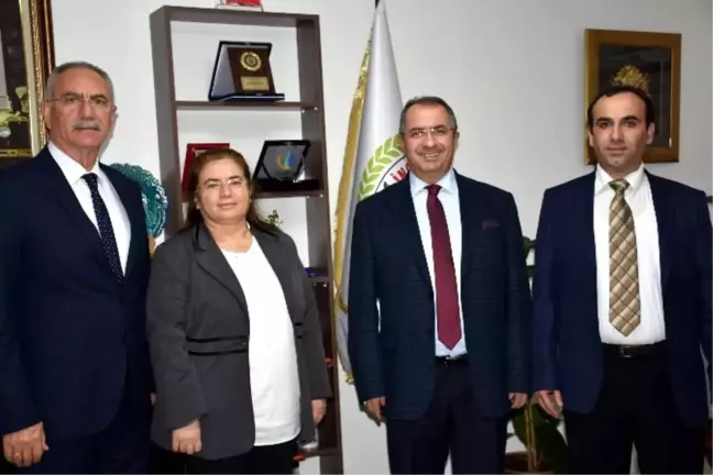 Adü'den Başkan Kale'ye Ziyaret
