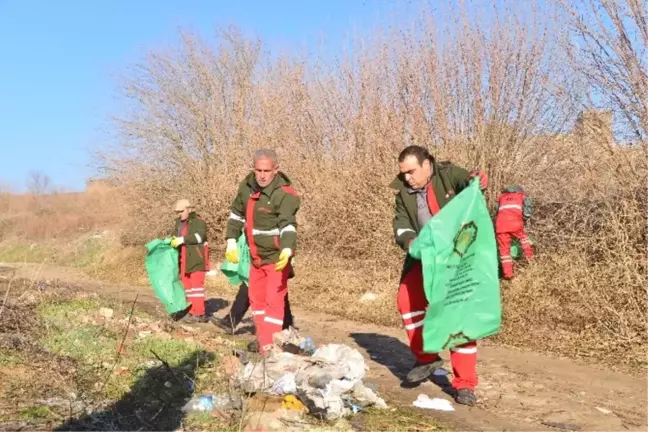 Hevsel Bahçelerinde Hafriyat ve Çöp Temizliği