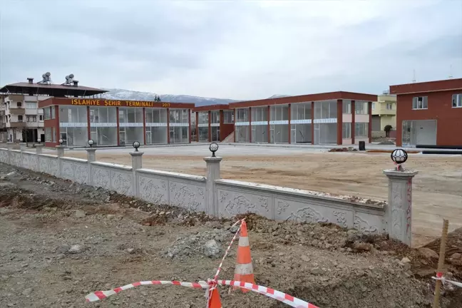 İslahiye'deki Terminal İnşaatında Sona Gelindi