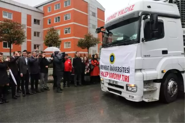Beykent Üniversitesi Öğrencilerinden Halep'e Yardım Eli