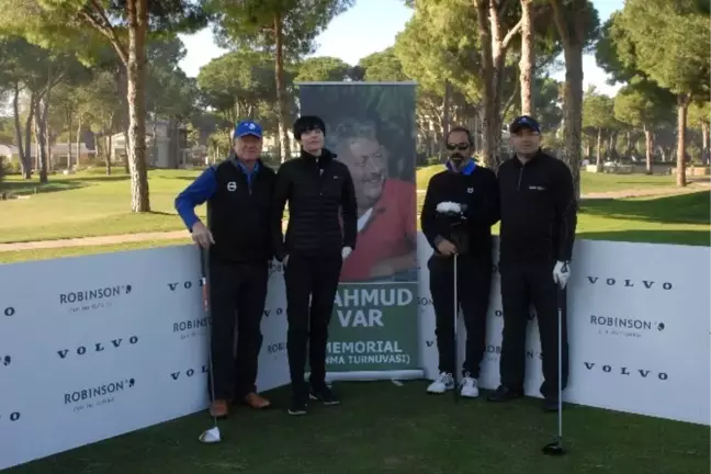 Serik'te Turizmci Anısına Golf Turnuvası