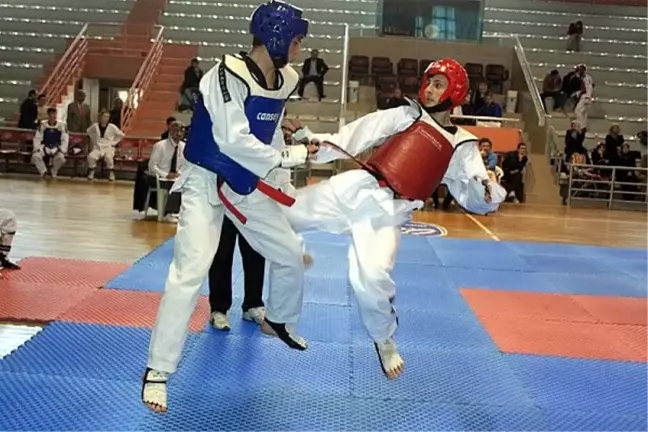 Tekvando İl Birinciliği Müsabakaları Yapıldı